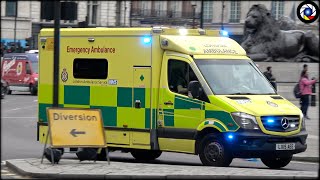 London Ambulances Service  Emergency Responses  Two Tone Siren [upl. by Umeh291]