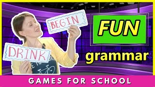 Grammar Games with Flashcards TEFL Games in the Classroom ESL Teaching Tips [upl. by Aiki630]