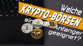 Welche KryptoBörsen sind für Anfänger geeignet Euro  Bitcoin [upl. by Greeson]