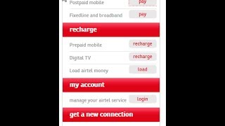 How to pay Airtel Postpaid Mobile Bill [upl. by Newmann]