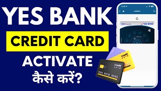 How to Activate Online Transactions of Yes Bank Credit Card  Set Transactions Limit [upl. by Werdnaed]