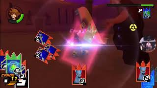 KH Rechain Of Memories My First Playthrough heres some highlights [upl. by Aneem]