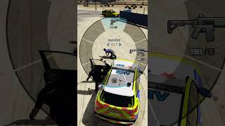 🚓 GTA V  UK Armed Police RAM moped thief with car lspdfr gta [upl. by Busiek9]