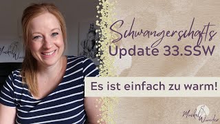 Schwangerschaftsupdate aus der 33SSW🤰🏼 SchwangerschaftsTagebuch [upl. by Attirb]