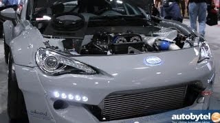 Scion FRS w 2JZGTE Supra Engine amp Rocket Bunny Kit  Ken Gushis ScionGReddy Dream Build  SEMA [upl. by Hough]