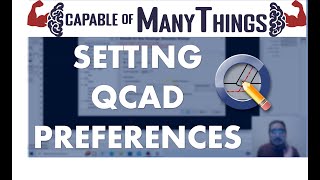 How To Set Your Preferences in QCAD Getting Started with QCAD [upl. by Trudie]