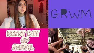 GRWM FIRST DAY OF SCHOOL 📚 [upl. by Raseta]