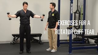 Exercises for a rotator cuff tear to help you recover quickly [upl. by Marven768]