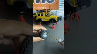 Wow This Defender 90 Get a Crazy Cool Wheel Upgrade🚗✨ rccars [upl. by Corny]