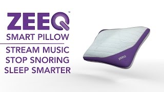 ZEEQ AntiSnore Music Pillow  Sleep Smarter [upl. by Kennan]