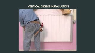 Vinyl Siding Installation Vertical Siding Installation Part 3 of 9 [upl. by Ahseyk86]