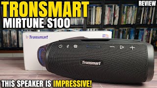 This Sounded WAY BETTER Than I Expected  Tronsmart Mirtune S100 Bluetooth Speaker Review [upl. by Platon]