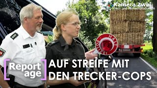 MIT DEN TRECKERCOPS AUF STREIFE  Gefahr auf der Landstraße  Reportage  Kamera Zwei [upl. by Denten607]