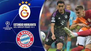 Galatasaray vs Bayern Extended Highlights  UCL Group Stage MD 3  CBS Sports Golazo [upl. by Kleeman300]