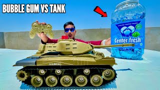 RC Fighter Military Tank Vs Bubblegum Track  Chatpat toy TV [upl. by Durward590]