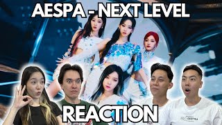 aespa 에스파 Next Level MV REACTION [upl. by Enaek]