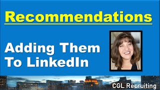 How to Add Recommendations To Your LinkedIn Profile And How Companies Use Them [upl. by Nowed751]