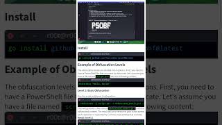 Powershell script obfuscator quotpsobfquot [upl. by Boice]