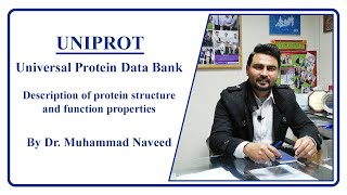 UniProt  Universal Protein Data Bank  Lecture 8 by Dr Muhammad Naveed [upl. by Hevak]