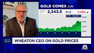 Wheaton Precious Metals CEO The driving force on gold is strong demand in Asia [upl. by Ciaphus953]