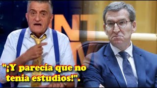 El Gran Wyoming arrasa con su respuesta en medio minuto a las sonadas palabras de Feijóo a Alsina [upl. by Anma186]