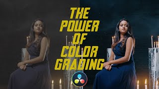 The power of Color Grading  DaVinci Resolve [upl. by Lumbard]