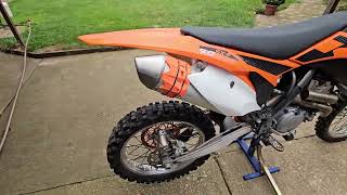 Ktm Sxf 350 13 cold start [upl. by Loginov]