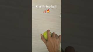 🏏Tennis ball se inswing😱🔥cricket tutorialshortsviral [upl. by Einor]