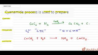 Cyanamide process is used to prepare [upl. by Carrol746]