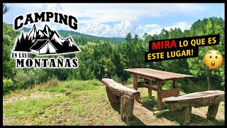 ✔ Acampo frente al rio El Durazno en un lugar INCREIBLE 🏕️ Camping La Florida [upl. by Olnay]