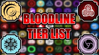 Balance Updates Shinobi Life 2 Bloodline Tier List [upl. by Eleynad]