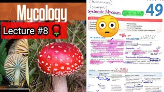 Systemic Mycoses 🛑Lec 8 chap 49 mycologyCoccidioideshistoplasma blastomyces paracoccidioides [upl. by Mike920]