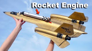 Building a HIGH SPEED Rocket Plane [upl. by Lenaj]