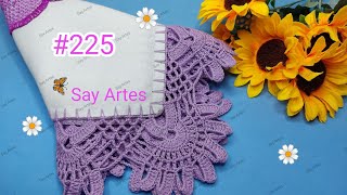 225 Puntilla que te encantará muy bonita para tus proyectos  Say Artes [upl. by Thecla]