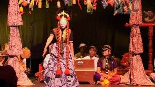 Topeng Cirebon a mask dance from the north coast of Java Indonesia [upl. by Ennahgiel]