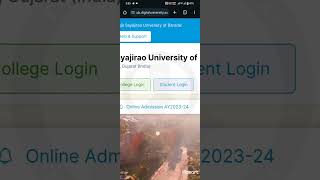 How To Download Form Certificate msubaroda msu msuniversity ourvadodara [upl. by Jeaz]