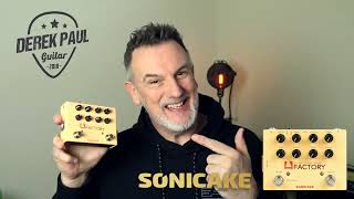 Sonicake AFactory Acoustic Guitar Preamp EQ and Reverb Pedal with 3 Band EQ [upl. by Aisined]