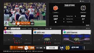 CFB Clemson vs Notre Dame [upl. by Odnama280]