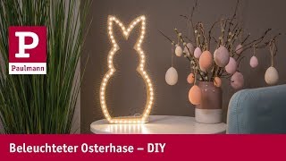 Beleuchteter Osterhase – DIY [upl. by Vinson]