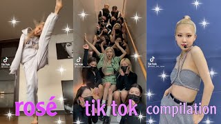 rosé tik tok compilation  تيك توك روزي👀💞 [upl. by Far118]