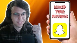 How To Backup Your Snapchat Memories To Camera Roll [upl. by Astrid457]