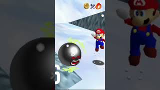 Snowmans Land shorts gaming supermario64 [upl. by Ardnac]