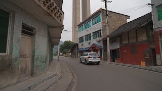 4K China Village walking Wujiang Town by the Wujiang River Zunyi Guizhou [upl. by Fisuoy]