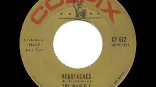 1961 HITS ARCHIVE Heartaches  Marcels [upl. by Hanikehs]