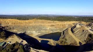 Lysterfield Quarry Victoria Australia by Drone [upl. by Seditsira]