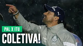 COLETIVA ABEL FERREIRA  PALMEIRAS X ITUANO  PAULISTA [upl. by Notled]