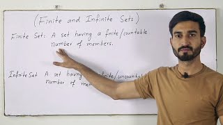 Finite and Infinite Sets What is finite setWhat is infinite setSetsHindiUrduMathUse [upl. by Asimaj]