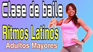 20MNRUTINA DE BAILE RITMOS LATINOS Para Adultos Mayores CUMBIA SALSA MERENGUE BACHATA [upl. by Eeloj]