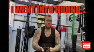 I WENT INTO HIDING…HOME CHEST WORKOUT [upl. by Augy]