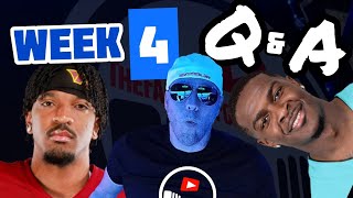 Week 4 Fantasy Football Q amp A trade questions  Draft [upl. by Aliemaj288]